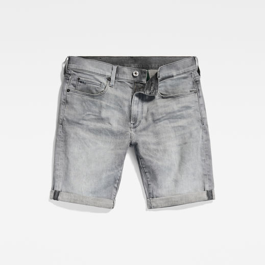 3301 Slim Denim Shorts | グレー | G-Star RAW® JP